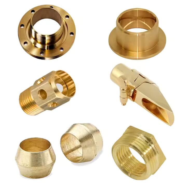 brass cnc machining parts