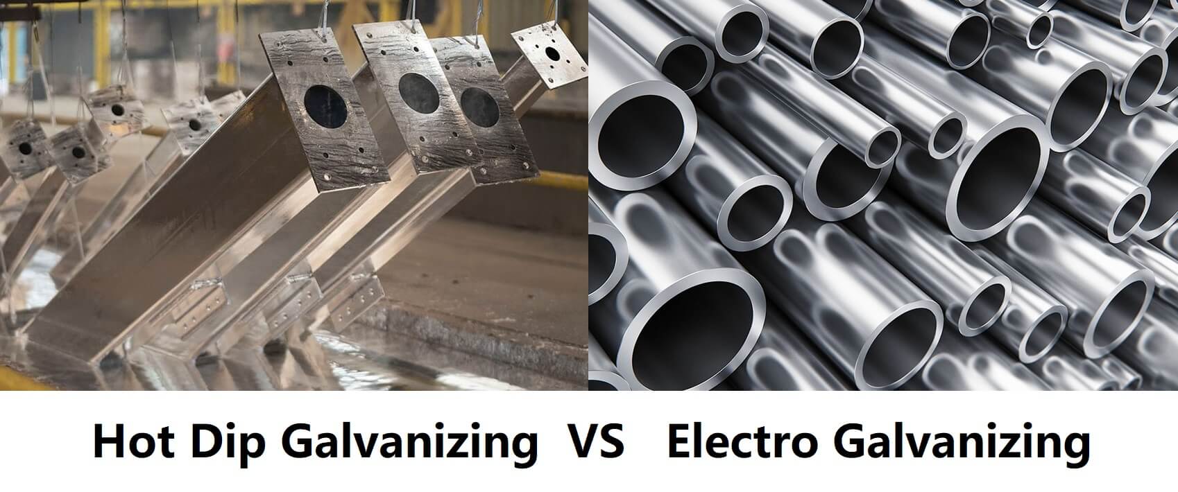 Hot Dip Galvanizing VS Electro galvanizing